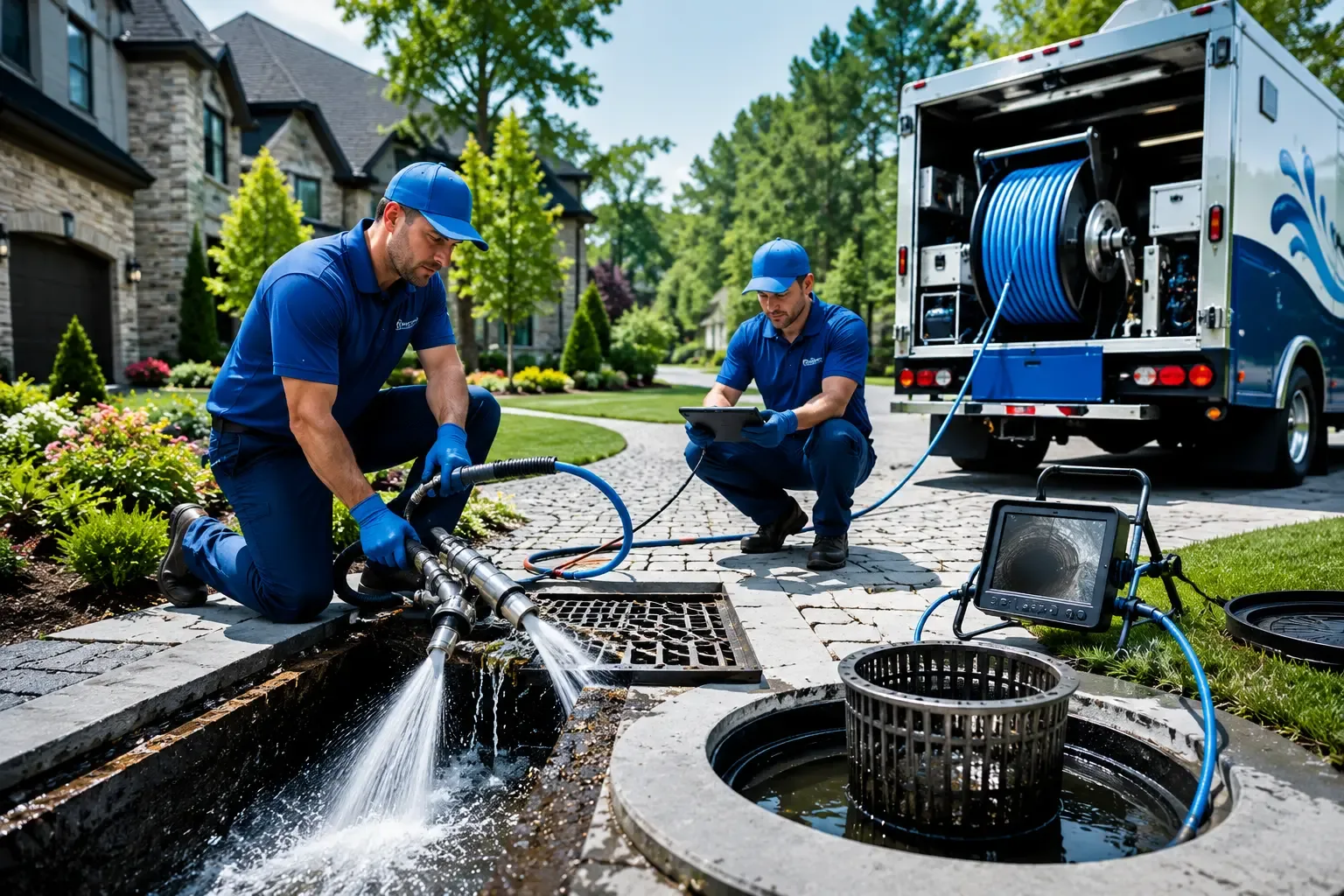 Local outdoor drain cleaning professionals in Godwin, NC