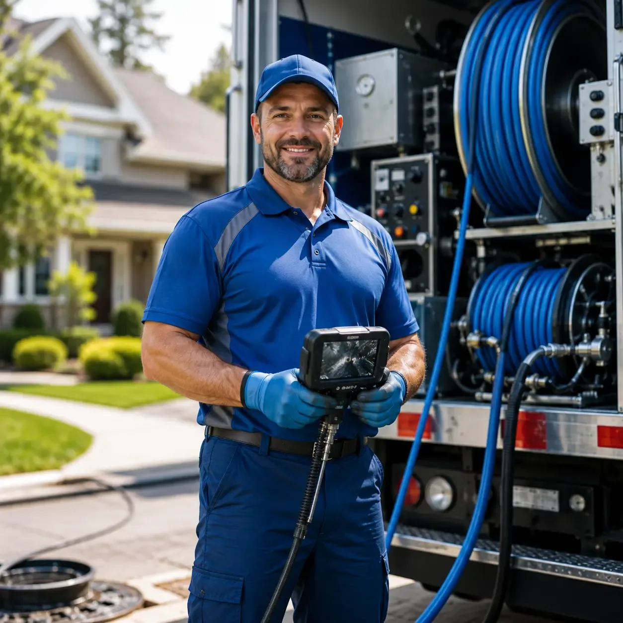 Local outdoor drain cleaning specialists in Godwin, NC